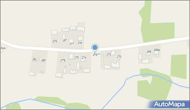 Kalników, Kalników, 273, mapa Kalników