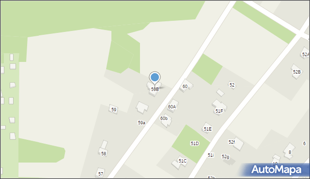 Kalonka, Kalonka, 59B, mapa Kalonka