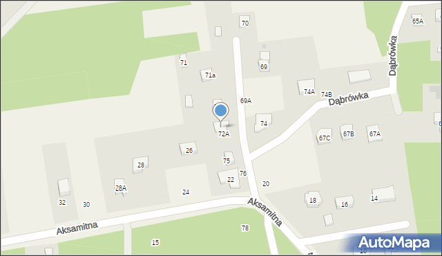 Kalonka, Kalonka, 73, mapa Kalonka