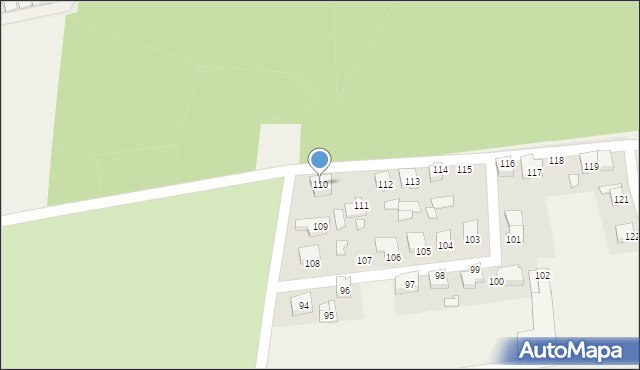 Kalsk, Kalsk, 110, mapa Kalsk