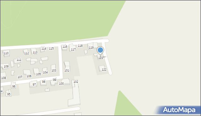 Kalsk, Kalsk, 121, mapa Kalsk