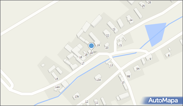 Kalsk, Kalsk, 14, mapa Kalsk