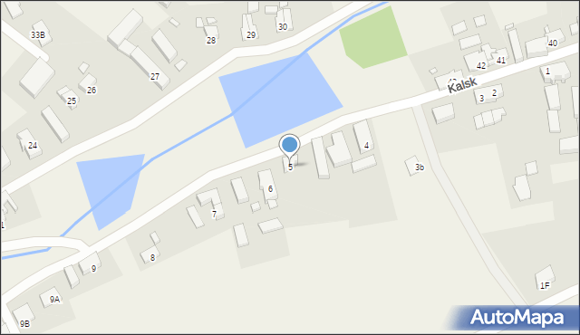 Kalsk, Kalsk, 5, mapa Kalsk