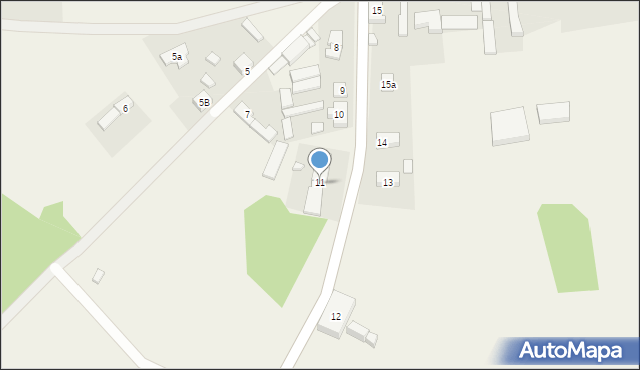 Kalsko, Kalsko, 11, mapa Kalsko