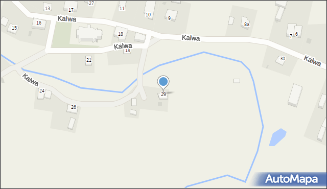 Kalwa, Kalwa, 29, mapa Kalwa