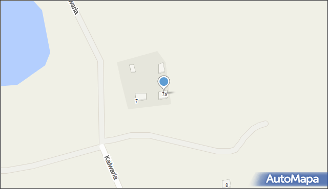 Kalwaria, Kalwaria, 7a, mapa Kalwaria