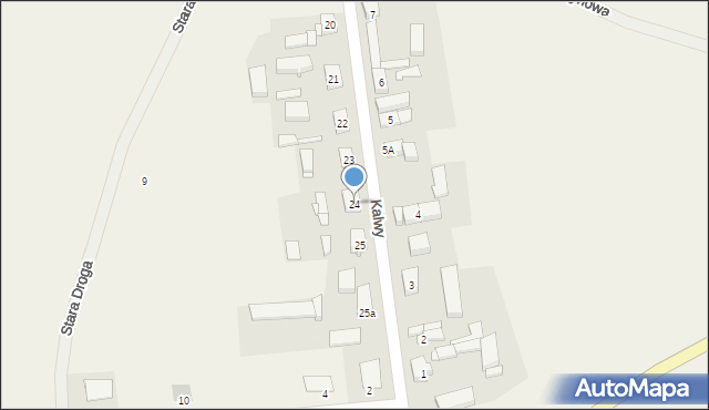 Kalwy, Kalwy, 24, mapa Kalwy