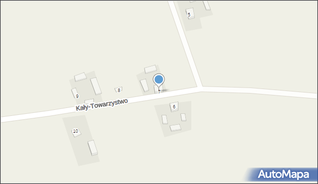 Kały-Towarzystwo, Kały-Towarzystwo, 7, mapa Kały-Towarzystwo