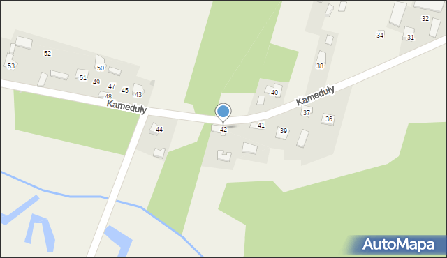 Kameduły, Kameduły, 42, mapa Kameduły
