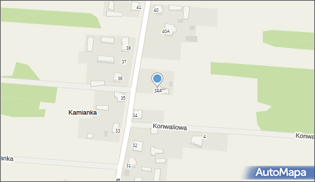 Kamianka, Kamianka, 34A, mapa Kamianka