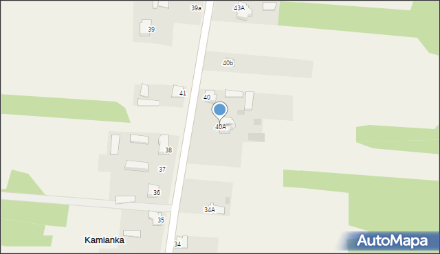 Kamianka, Kamianka, 40A, mapa Kamianka