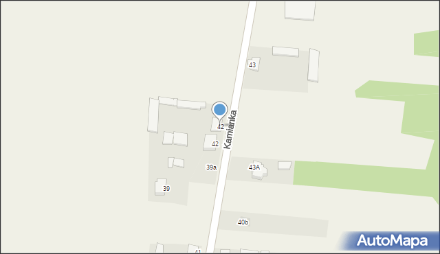 Kamianka, Kamianka, 42, mapa Kamianka