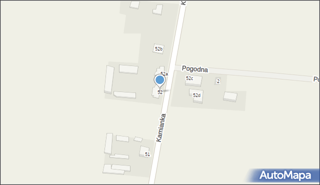 Kamianka, Kamianka, 52, mapa Kamianka