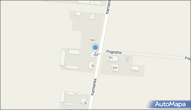 Kamianka, Kamianka, 52a, mapa Kamianka