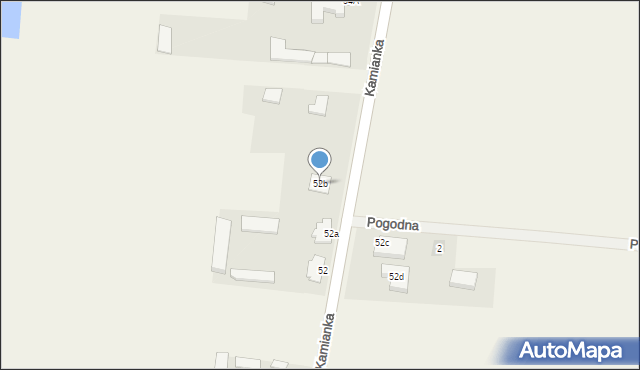 Kamianka, Kamianka, 52b, mapa Kamianka