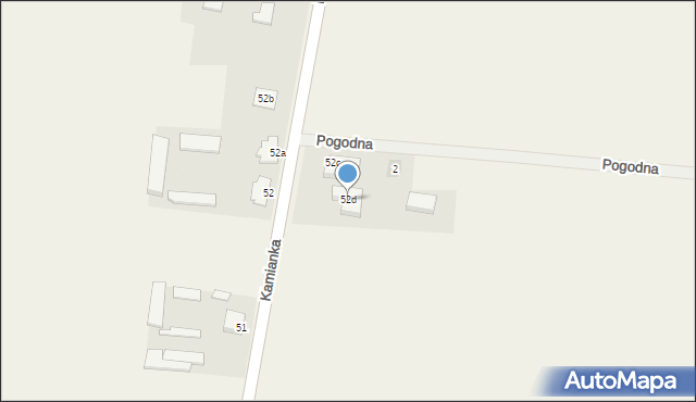 Kamianka, Kamianka, 52d, mapa Kamianka
