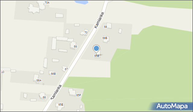 Kamianka, Kamianka, 65B, mapa Kamianka