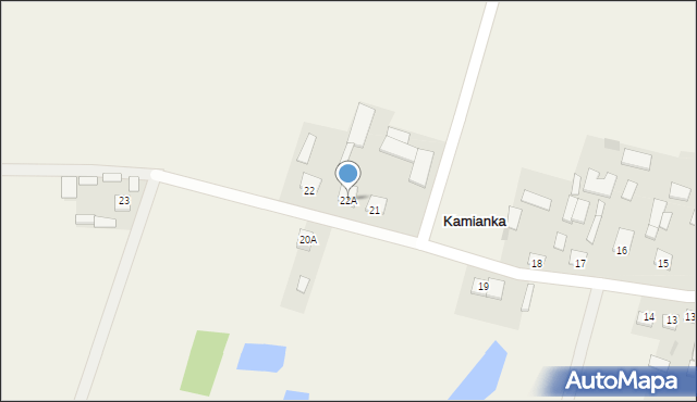 Kamianka, Kamianka, 22A, mapa Kamianka