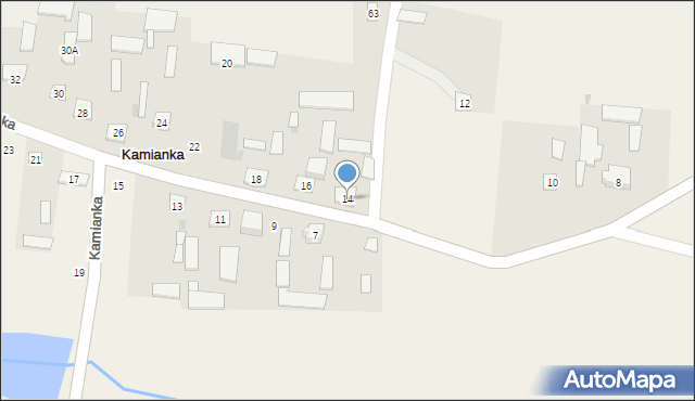 Kamianka, Kamianka, 14, mapa Kamianka