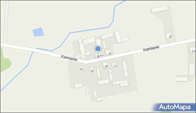 Kamianki, Kamianki, 19, mapa Kamianki