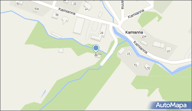Kamianna, Kamianna, 69, mapa Kamianna