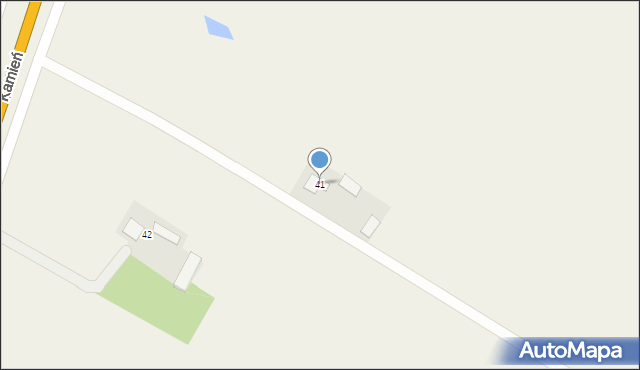 Kamień, Kamień, 41, mapa Kamień