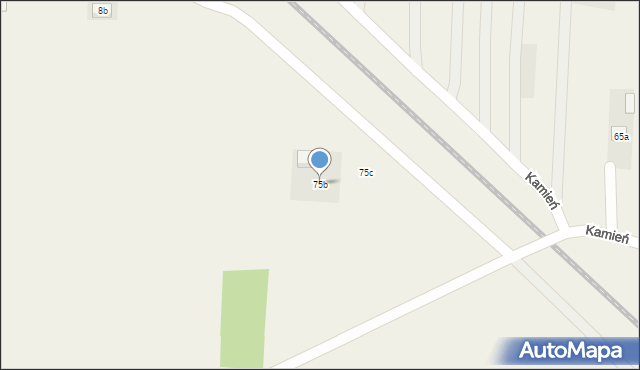 Kamień, Kamień, 75b, mapa Kamień