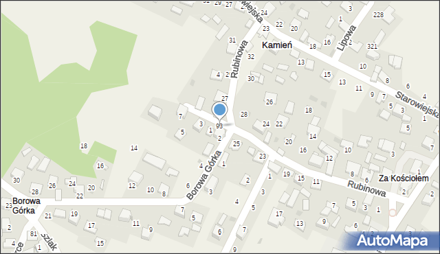 Kamień, Kamień, 93, mapa Kamień