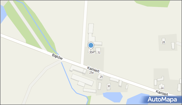 Kamień, Kamień, 30A, mapa Kamień