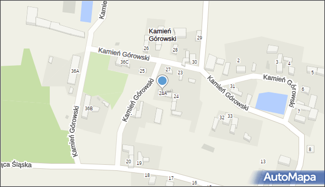 Kamień Górowski, Kamień Górowski, 24A, mapa Kamień Górowski