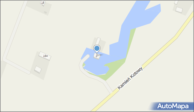 Kamień Kotowy, Kamień Kotowy, 17, mapa Kamień Kotowy