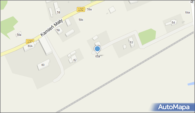 Kamień Mały, Kamień Mały, 63a, mapa Kamień Mały