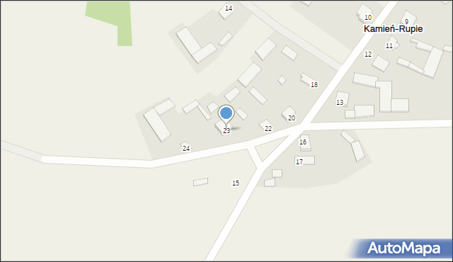 Kamień-Rupie, Kamień-Rupie, 23, mapa Kamień-Rupie
