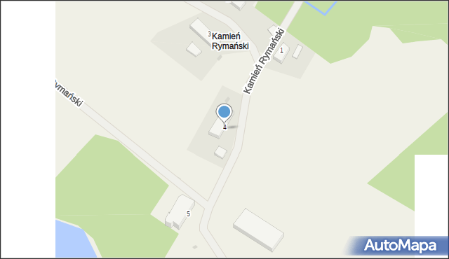 Kamień Rymański, Kamień Rymański, 4/2, mapa Kamień Rymański