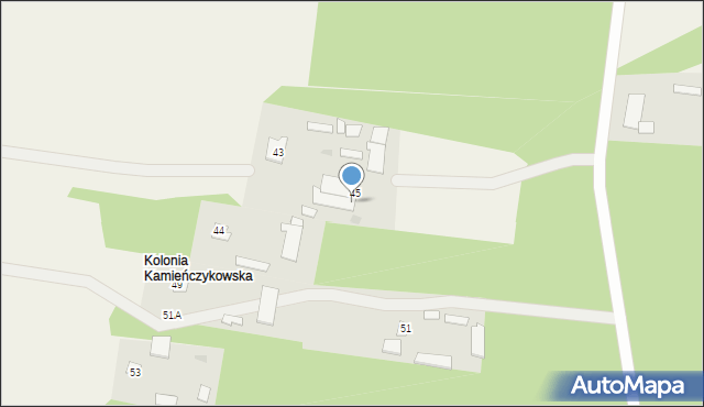 Kamieńczyk, Kamieńczyk, 47, mapa Kamieńczyk