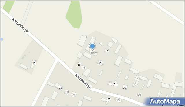 Kamieńczyk, Kamieńczyk, 60, mapa Kamieńczyk