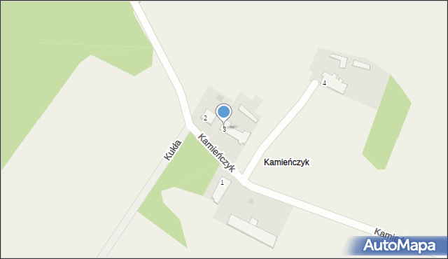 Kamieńczyk, Kamieńczyk, 3, mapa Kamieńczyk