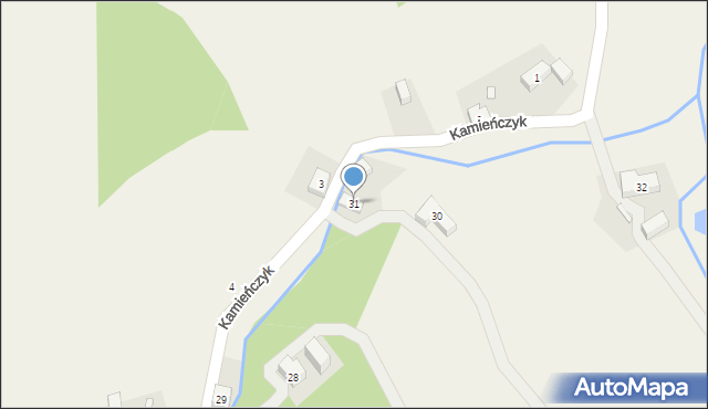 Kamieńczyk, Kamieńczyk, 31, mapa Kamieńczyk