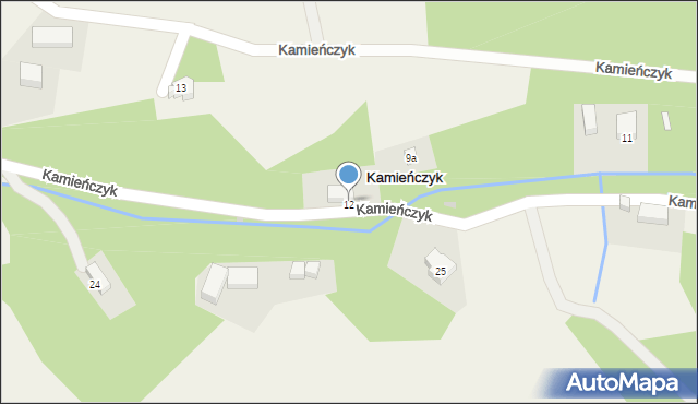 Kamieńczyk, Kamieńczyk, 9, mapa Kamieńczyk