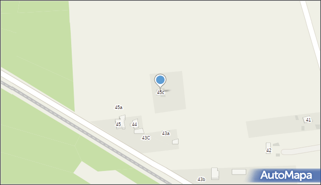 Kamienica, Kamienica, 45c, mapa Kamienica