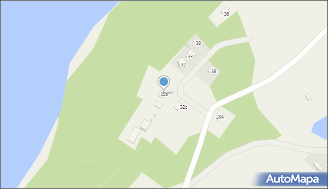 Kamienicki Młyn, Kamienicki Młyn, 32b, mapa Kamienicki Młyn