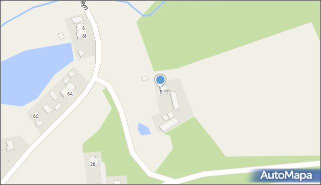 Kamienicki Młyn, Kamienicki Młyn, 5, mapa Kamienicki Młyn