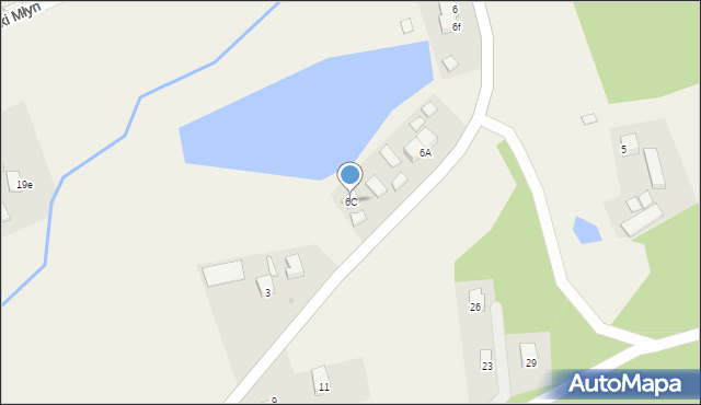 Kamienicki Młyn, Kamienicki Młyn, 6C, mapa Kamienicki Młyn