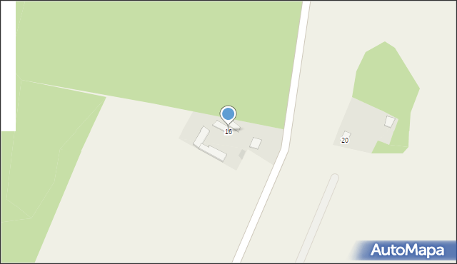 Kamieniec, Kamieniec, 16, mapa Kamieniec