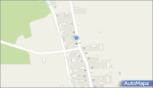 Kamieniec, Kamieniec, 66, mapa Kamieniec