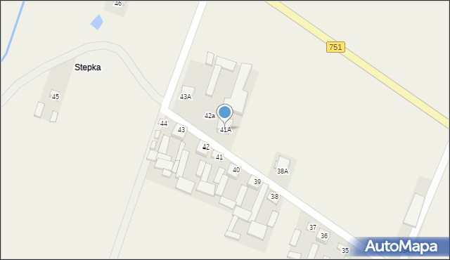 Kamieniec, Kamieniec, 41A, mapa Kamieniec