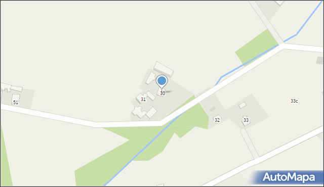 Kamieniec, Kamieniec, 30, mapa Kamieniec