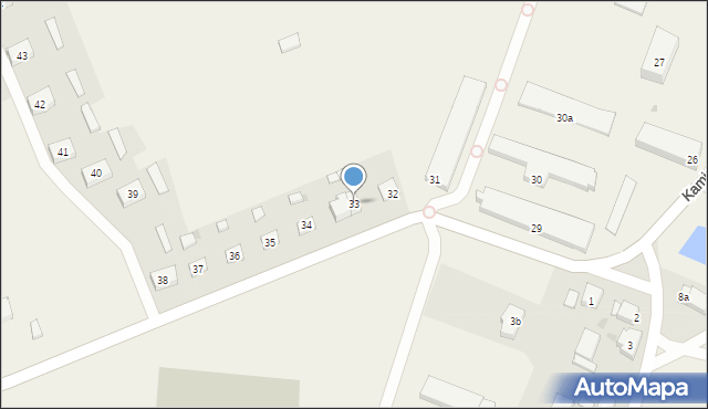 Kamieniec, Kamieniec, 33, mapa Kamieniec