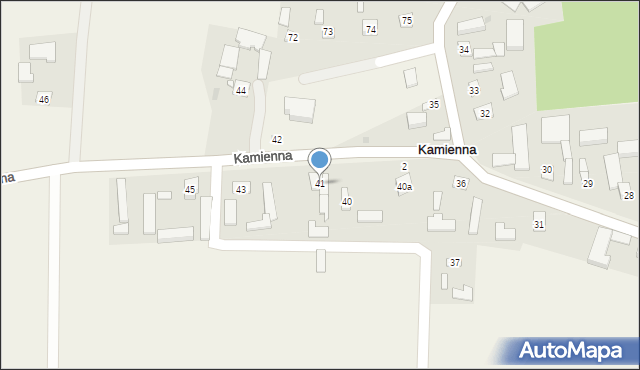 Kamienna, Kamienna, 41, mapa Kamienna