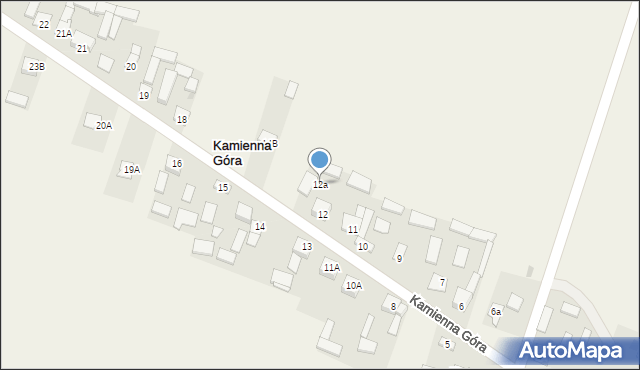 Kamienna Góra, Kamienna Góra, 12a, mapa Kamienna Góra